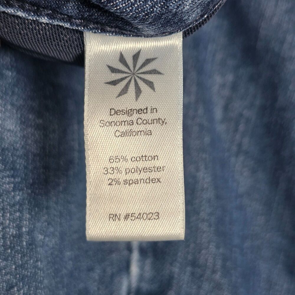 Athleta Sculpttek Skinny Jeans Women Size 10 Blue Denim Stretch Pants - Picture 4 of 11